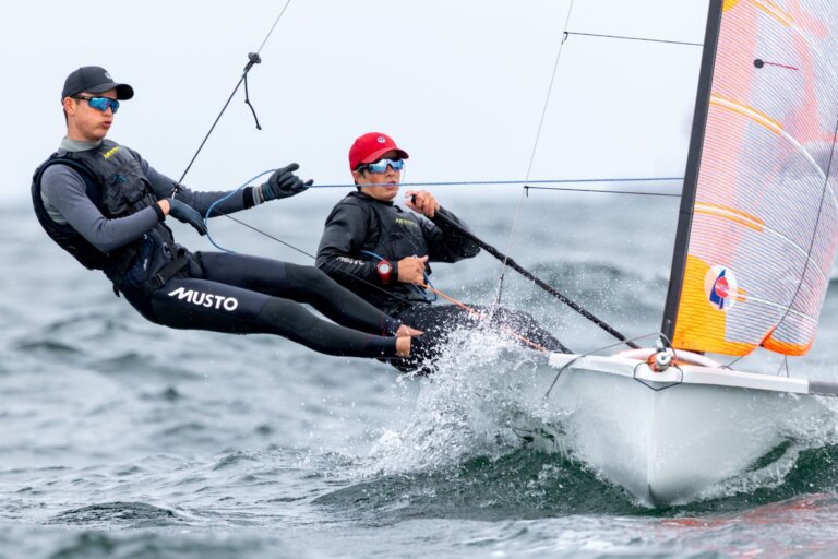 David Plettner/Moritz Aigner sicherten sich als beste Deutsche im 29er Platz zwei zur YES.